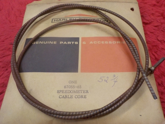SPORTSTER "NEW OLD STOCK" INNER SPEEDOMETER CABLE #67055-65